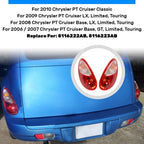 Tail Lights Left Side Right Side with Bulbs for 2006 2010 Chrysler PT Cruiser
