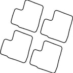 For Honda GL1200 VF700 VT750 VT1100 GL1500 4 Float bowl gaskets kit
