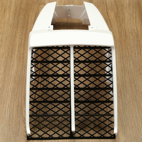 White Gas Tank Side Covers With Radiator Cover Grill For Yamaha Banshee 350 87-06