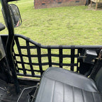 Tubular Trail Door with Mirror for Jeep CJ7 YJ Wrangler 2DR 1976 to 1995 Black