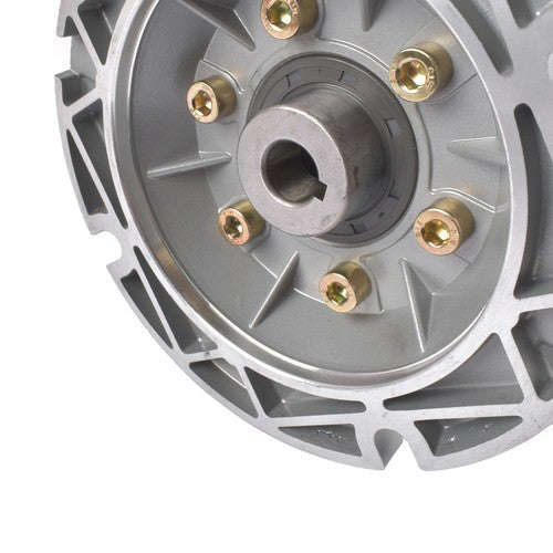 MRV063 Ratio 100:1 Worm Gear Speed Reducer, 56C Flange 0.57HP Input, Keyed Shaft