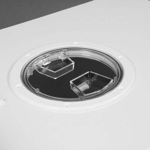 20 Outboard Single Engine Bracket for Boat Universal White