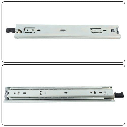 Heavy Duty 12 Inch Drawer Slides, 1 Pair, 150 lb Load Capacity, Side Mount