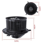 For Dodge Journey 2009 2010 2012-2020 Rear HVAC Heater Blower Motor with Wheel