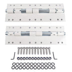 2x 55721 Swing Away Bracket White Alloy Steel Powder-Coated for Electric Jacks
