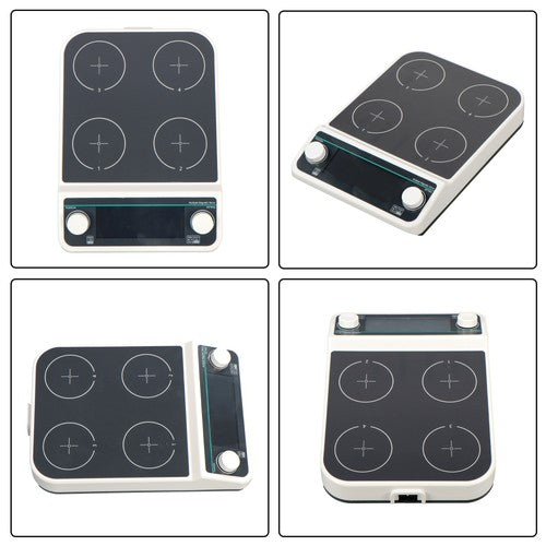4 Position Magnetic Stirrer with Speed 50-1200RPM Capacity 500ml*4
