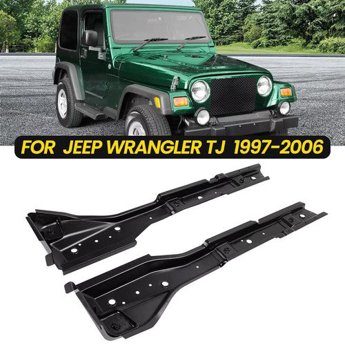 For 97-06 Jeep Wrangler TJ Full Body Mounts Torque Boxes Box Floor Supports Pair
