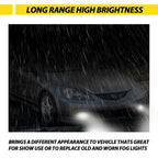 Front Bumper Clear Fog Lights Lamps Pair w/wiring for 2005-2007 for Acura RSX