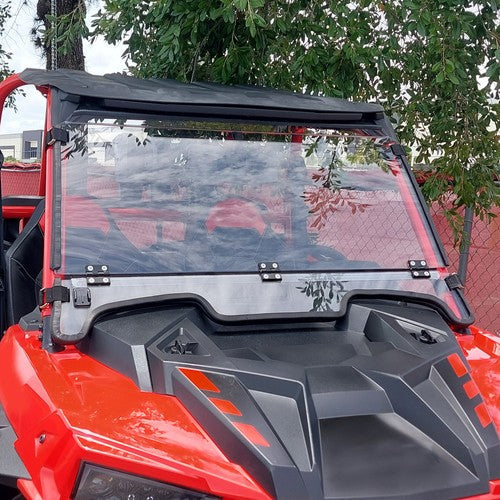 Heavy Duty Full Flip Down Windshield for Polaris RZR XP 1000 4 2019-2023
