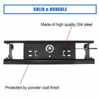 30 Thousand Pound Double Lock Under Bed Gooseneck Trailer Hitch for 2015-2020 Ford F150