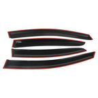 Window Visors Deflector Guard Acrylic Visor Guard Fit For Subaru WRX STI 2015-19