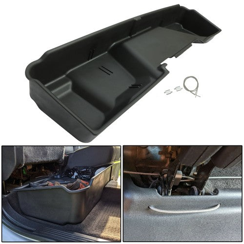 For 2007-2013 Chevy GMC Silverado Sierra Extended Cab Underseat Storage Box