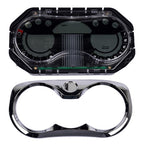 LCD Speedometer Gauge Cluster with Chrome Bezel Fits for Sea-Doo GTI Rental SE
