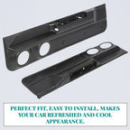 Lower 2 Speaker Door Panel for 1978-88 Monte Carlo Malibu 2dr and El Camino Set