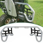 Pair of Nerf Bars Silver bar Black nets Aluminum For Honda TRX 250EX 250X 01-24
