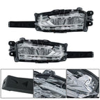 Left+Right LED DRL Lamp Clear For RX350 RX450h Lexus 2020 2021 2022 Fog Light