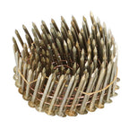 1-3/4" × 0.12" Coil Roofing Nail Galvanized 3/8" Head Diameter 15 Degree 7200Pcs