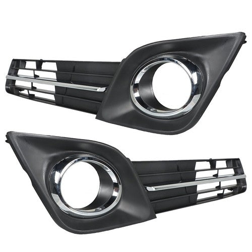 For Toyota Camry 2012 2013 2014 Series Fog Light Bezel Set Passenger&Driver Side
