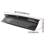 Carbon Fiber Look Trunk Panel Decklid Rear Trim Cover for 2015-2023 Mustang GT