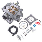 0-80458SA Carburetor 4-Barrel Square Bore, 600 CFM, Electric Choke, Dual Inlet
