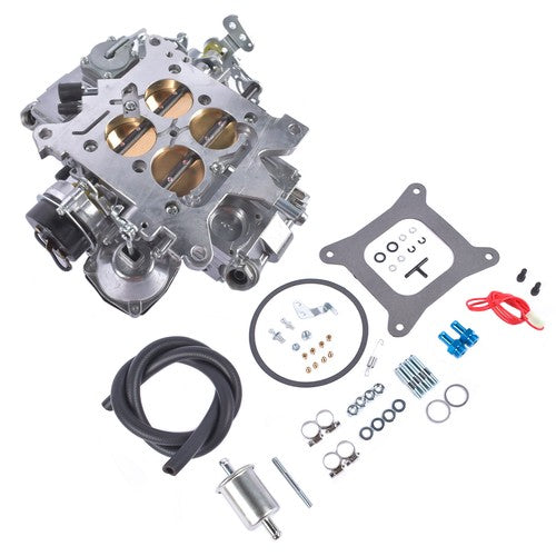 0-80458SA Carburetor 4-Barrel Square Bore, 600 CFM, Electric Choke, Dual Inlet