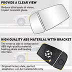 Upper Lower Mirror Glass Left Driver Side for Ford Transit 150 250 350