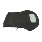 Black Convertible Soft Top Clear Heated Glass Window For Volkswagen Beetle 03-10