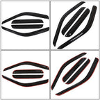 Window Visors Rain Guards For Ford F250 F350 F450 F550 99-16 Super Duty Crew Cab