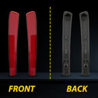2pcs Rear Bumper Reflector Reflex Red for 2020 2021 2022 for Toyota Corolla