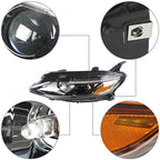 Fit For Chevy Malibu 2019-2020 Headlight Assembly Set Left Driver Side LH Clear