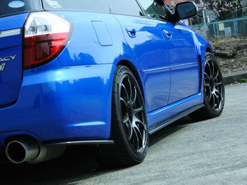 Rear Corner Splitter Aprons Carbon Fiber for 2006-2009 for Subaru LEGACY BP5
