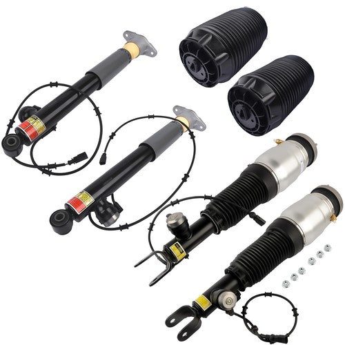 Fit for Hyundai Equus 2011-2016 Shock Absorber Struts + Air Spring Bags Set of 6