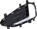 Front Fog Light Cover for Edge 2019-2024 Passenger Right Side Fog Lamp Low