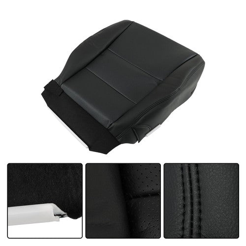 New For Acura RDX 2007-2012  Driver Bottom Perforated Leather Black Seat Cover
