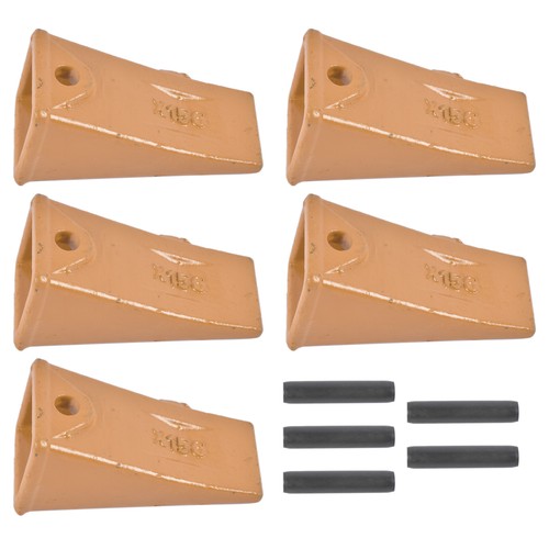X156 X156S Dirt Teeth Bucket Teeth/Tooth with P156 Roll Pins 5 PCS Alloy Steel