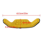 New For John Deere 310 310A 310B 401 401B Backhoe Loader Yellow Seat Cushion Set