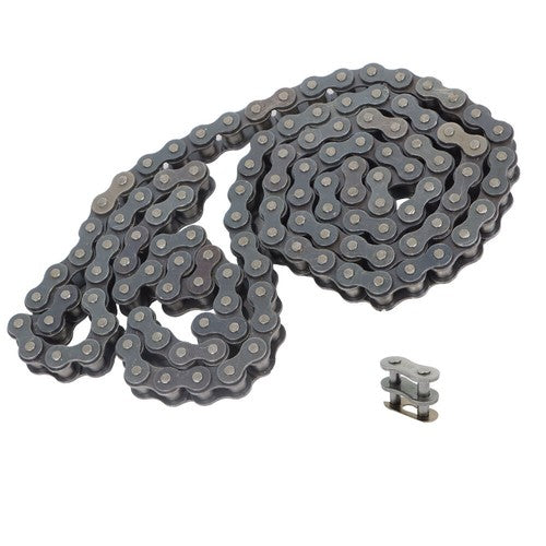#80 Stainless Steel Roller Chain x 10ft with Free Connecting Links 1 connector