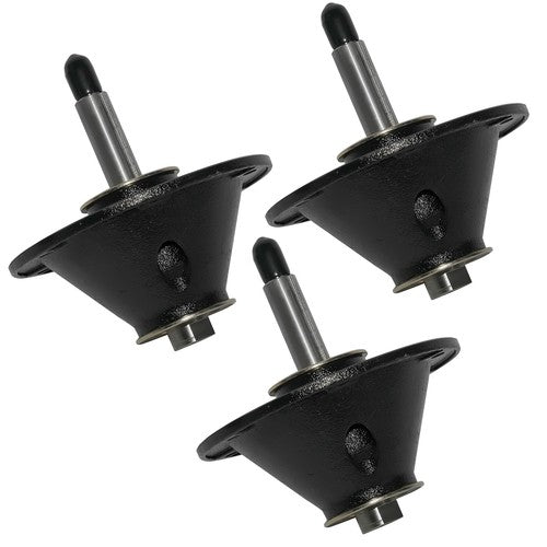 3Pcs Lawn Mower Blade Drive Spindle Assy For Ferris SRS Z2 61" IS2100Z 52" Decks