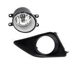 For 2009-2010 Toyota Corolla Front Bumper Fog Lights Lamps & Lower Grille Grill