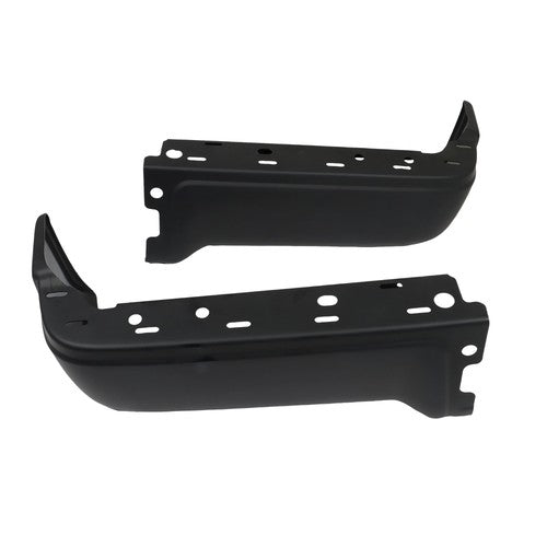 Rear Bumper Ends For Ford F150 2009-2014 Primered Steel Set Black Pair LH RH