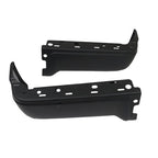 Rear Bumper Ends For Ford F150 2009-2014 Primered Steel Set Black Pair LH RH