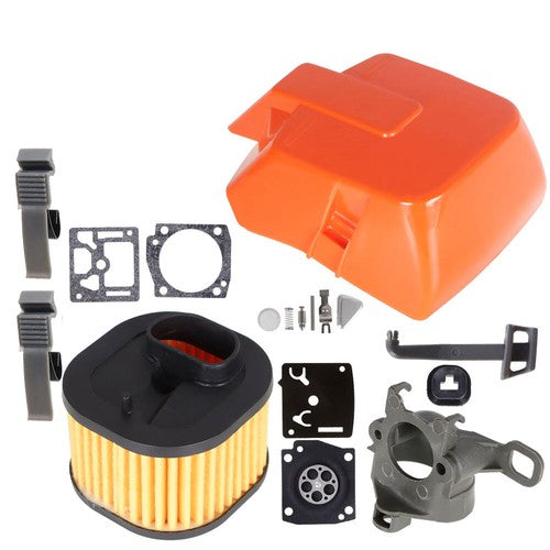 Chainsaws Air Filter Cover Carb Kit 503 81 77-01 For Husqvarna 365 371 372 362