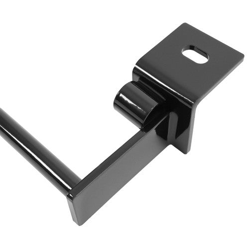 Truck Bed Step 2-Rung Retractable Tailgate Ladder Heavy Duty W/L-Shaped Bracket