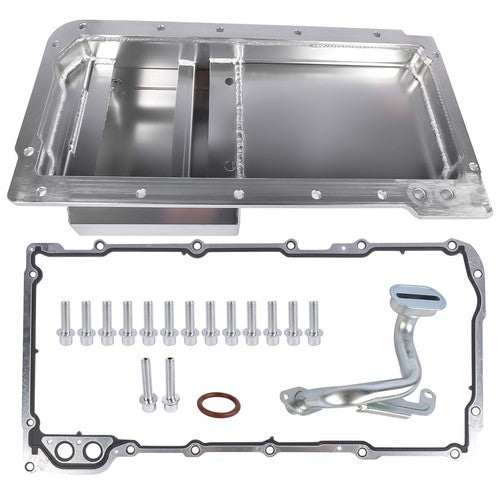 Front Oil Pan w/ Gasket for Chevrolet Small Block V8 GEN. III/IV LS1 LS2 LS3 LS6