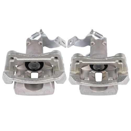 2Pcs Rear Driver & Passenger Brake Caliper with Bracket for Kia Soul 2014-2018