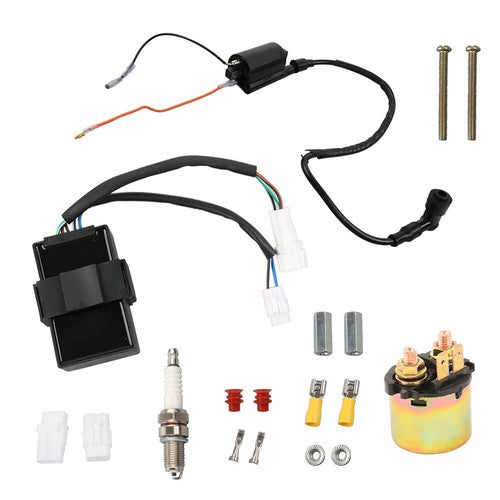 For Kawasaki Bayou 300 KLF300 1989-2004 Ignition CDI Box Starter Solenoid Relay