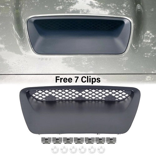 For 2004 2005 Dodge Ram 1500 SRT 10 Air Flow Intake Scoop Molding Hood Vent Grille