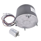 1/8 HP 230 V Condenser Fan Motor 825 RPM Speed Copper with Capacitor MOT12215