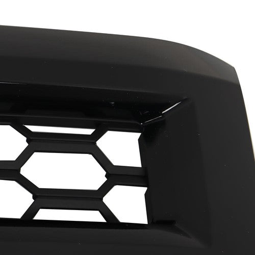 Front Grille Upper For Chevrolet Silverado1500 2014-2015 Plastic Gloss Black New