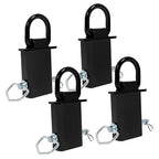 Stake Pocket D Rings 4 Pcs 12000 Lbs Heavy Duty Removable For Utility Trailers